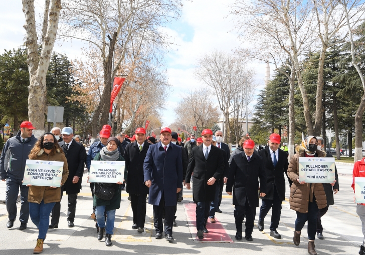 Tükenmeyen Nefes İçin Yürüyüş  etkinliği gerçekleştirildi