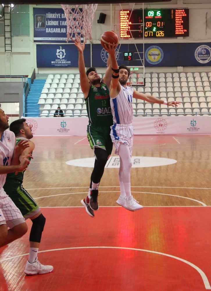 Türkiye Basketbol Ligi: Kocaeli BŞB Kağıtspor: 72 - Budo Gemlik: 74
