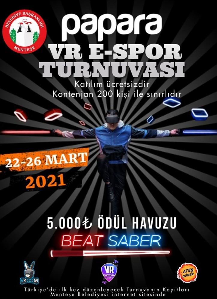 Türkiye´nin İlk VR Espor turnuvası Menteşe´de düzenleniyor

