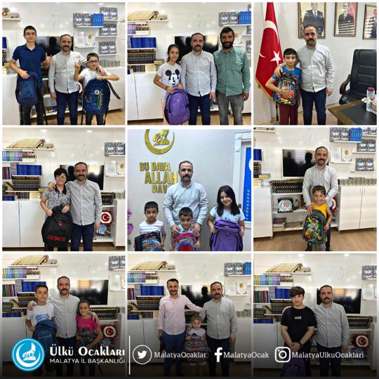 Ülkü Ocakları Kırtasiye Yardım Kampanyası İle Küçük Kalplerin Umudu Oldu