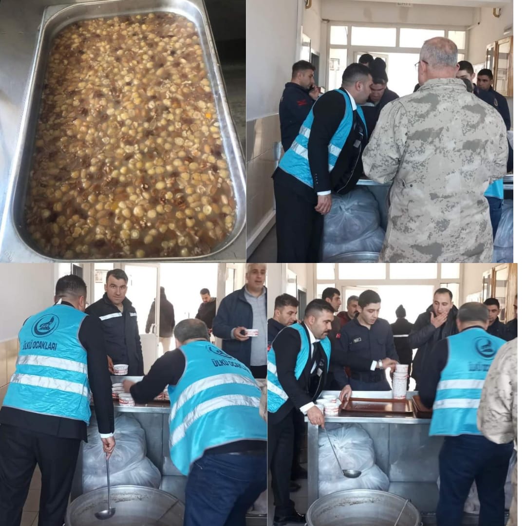 Ülkü Ocakları Malatya İl Başkanlığı, Kuzey Irak’ta Şehit Olan Askerlerimiz İçin Kuran-ı Kerim Tilaveti ve Akabinde Aşure İkramında Bulundu