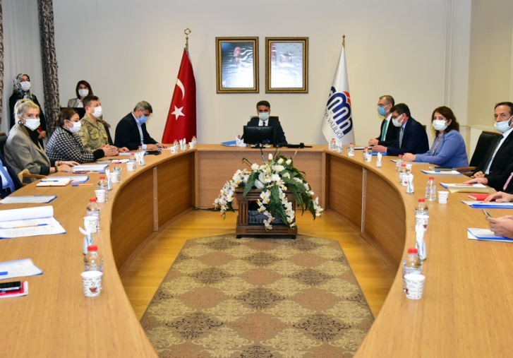 Vali Baruş, Başkanlığında Kadına Yönelik Şiddetin İzlenme Toplantısı Yapıldı