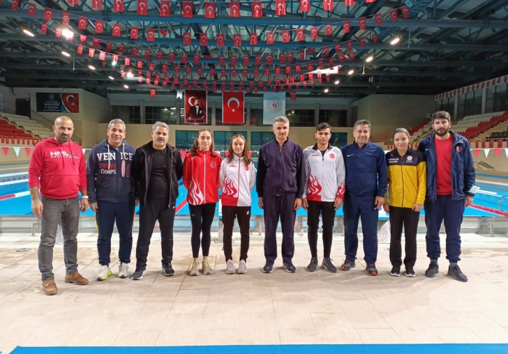 Vali Baruş Milli Pentatloncuların Antrenmanına Katıldı