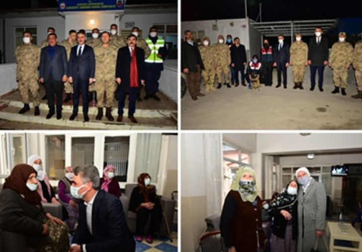 Vali Baruştan Yeni Yıl Ziyaretleri