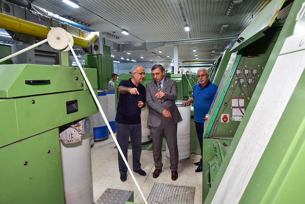 Vali Hulusi Şahin, İlimiz Ekonomisine ve İstihdamına Katkı Sunan İşletmeleri Ziyaret Ediyor