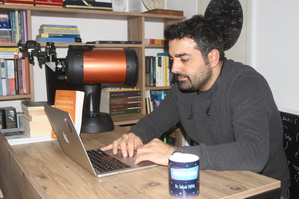 Van Gölü´nün uzaydan çekilen fotoğrafı astrofizikçilerden tam not aldı
