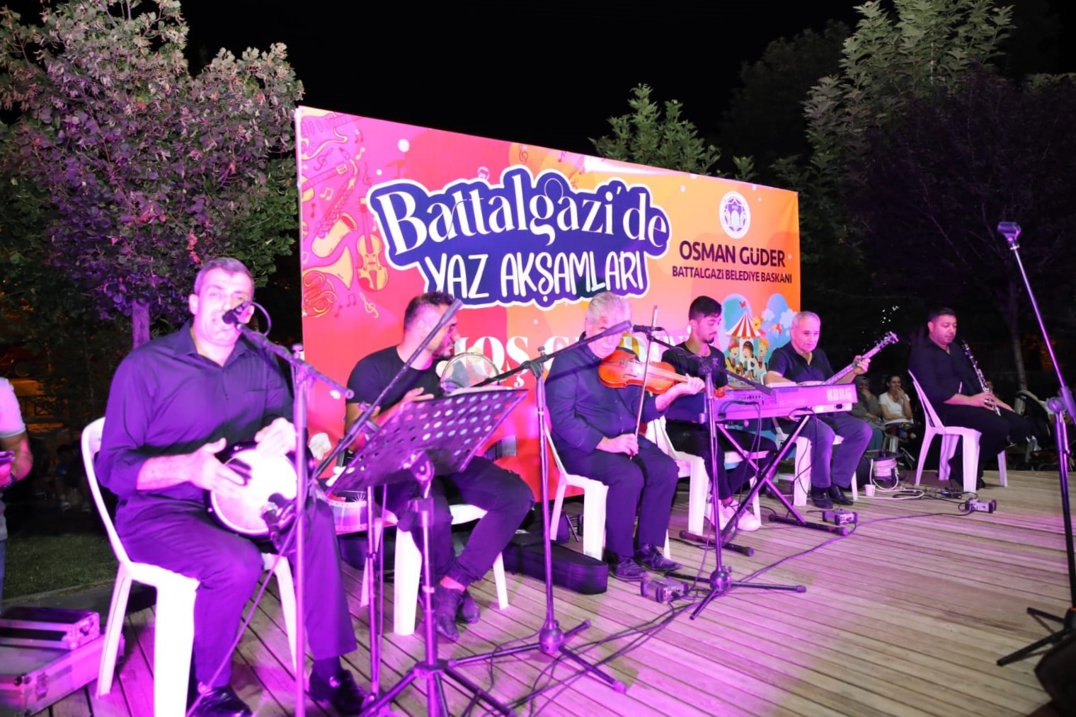 Yaz Akşamları Battalgazi Belediyesi İle Renkleniyor