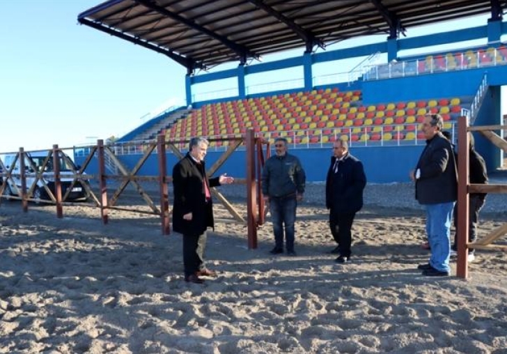  Yazıhan'da Atlı Cirit Sahası tamamlandı