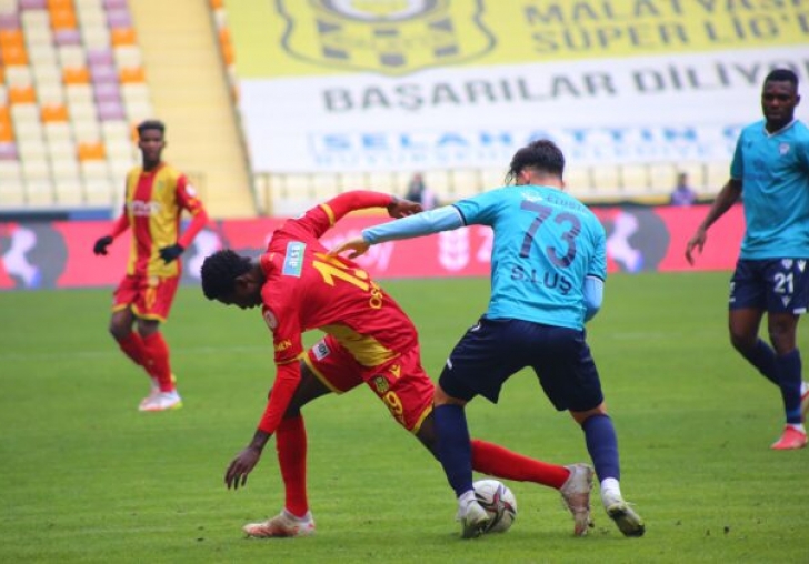 Yeni Malatyaspor Kupaya Veda Etti