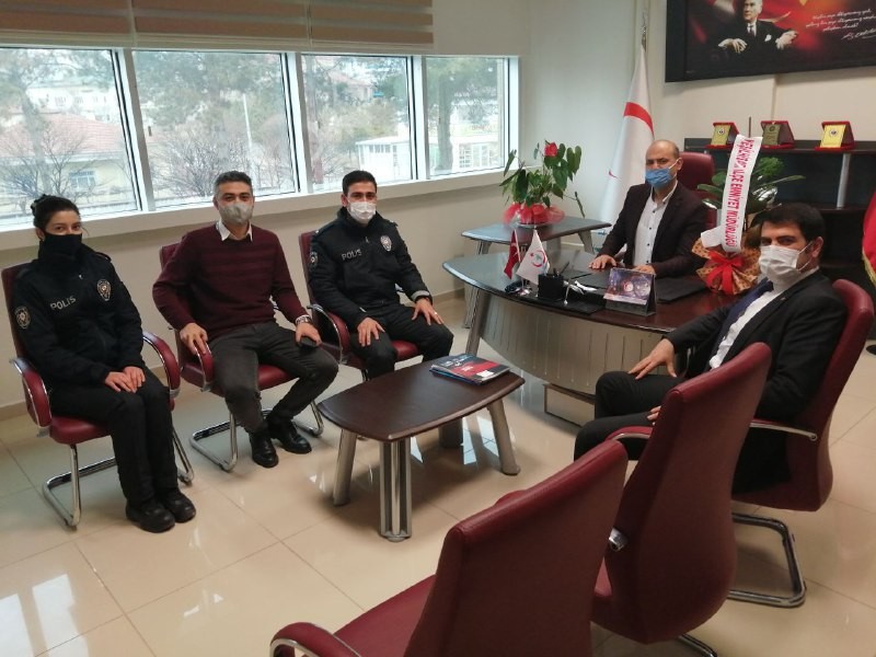 Yeşilhisar İlçe Emniyet Müdürlüğünden `14 Mart Tıp Bayramı´ ziyareti
