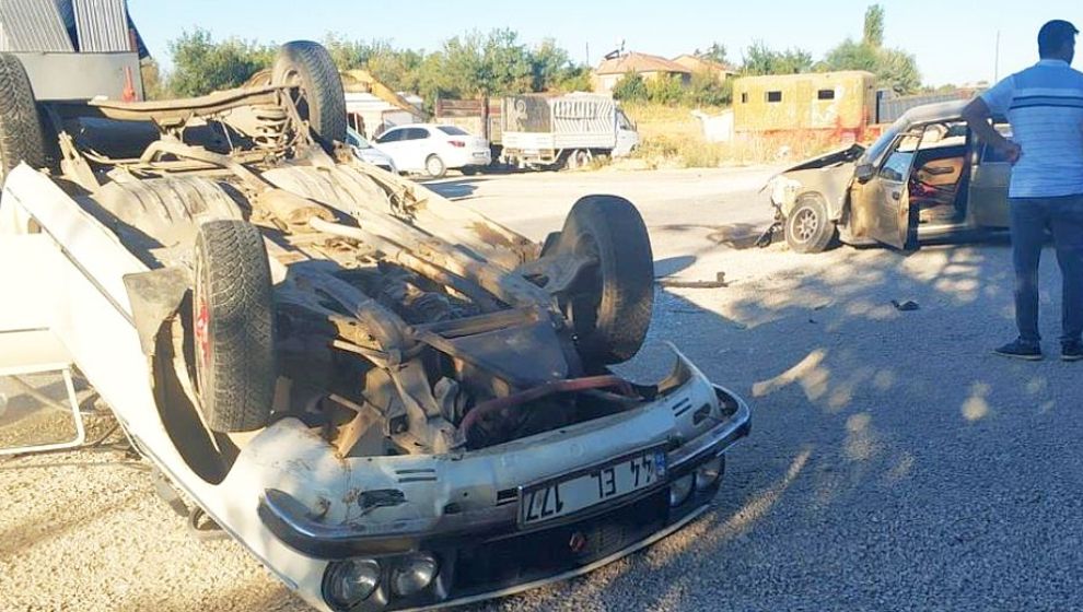 Yeşiltepe'deki Kazada 2 Kişi Yaralandı